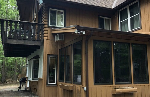 Jay Ski Chalet | The main lodge at Jay
