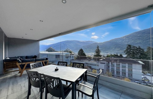 Sion Apartment | The Majestic-Exclusive view of Sion-Swiss Alps
