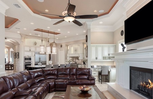 Four Corners Villa | The Mansion at Reunion | 9 Bed, 11 Bath, 10,000 sq ft, Huge Screened Pool, 2 Games Room