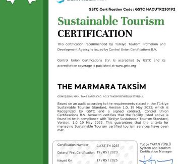 Gumussuyu Mahallesi Hotel | The Marmara Taksim