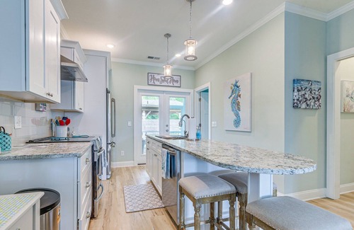 Shallotte House | The Mermaid Cottage! Centrally located, pool, and loaded with extras!