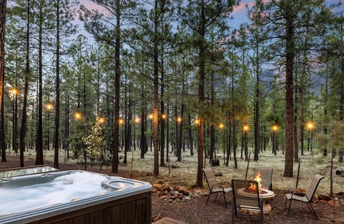 Pinetop Cabin | The Midnight Pines - All Black A Frame w/ Hot Tub