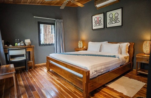 Luang Prabang House | The Namkhan Art Deluxe Family Room Luxurious Bungalow in the Nature