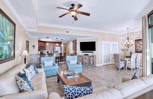 Orange Beach Condo | The Oasis 2105 | Spacious, Lazy River, Poolside Grill, New Splash Pad, Pool with Slide!