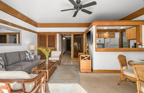 Poipu Condo | The 'Ohana Oasis - Ground Floor with AC!