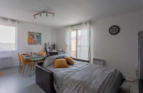 Blagnac Apartment | The one - Cosy T2 Check-in 24/24 Fibre Parking