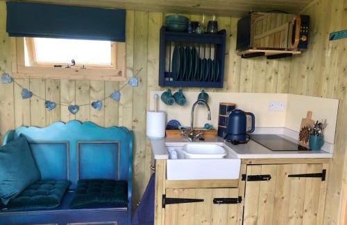 Corwen House | The Peacock Shepherds Hut at Hafoty Boeth