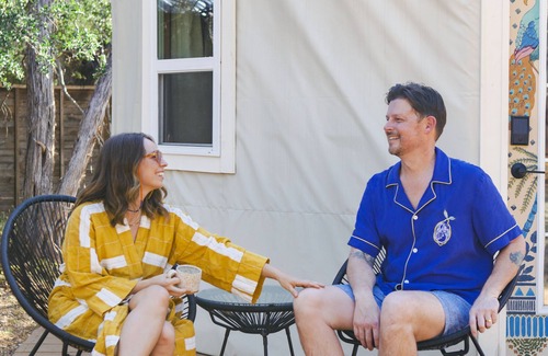Lakeway House | The Peacock Yurt