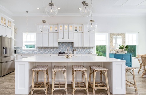 Palm Coast House | The Pearl Showcases a Pool & Lakeview in Cinnamon Beach! Short Walk to Beach