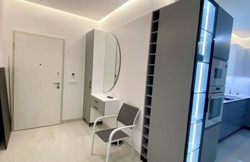 Dhermi Apartment | The Penthouse Beachfront Apartment, Santorini Residence Drymadhes, Dhermi