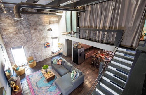 Downtown Nashville Condo | The Penthouse*Walk to Broadway* PrintersAlleyLofts