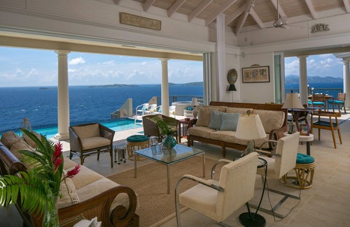 Great Cruz Bay House | THE POINT - Amazing Luxury Home, Breathtaking Views!
