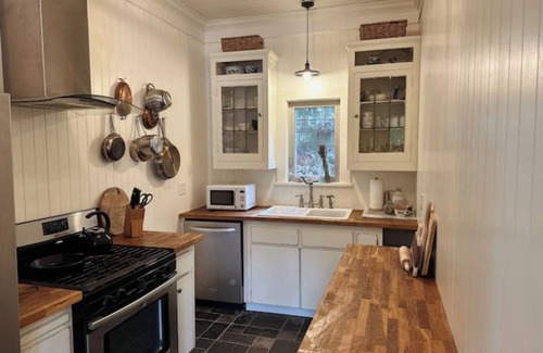 Camano Island House | The Red House, historic Camano Home beach access
