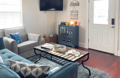 Surfside Beach House | 'The Red Reef' Home w/ Sundeck, Walk to Beach