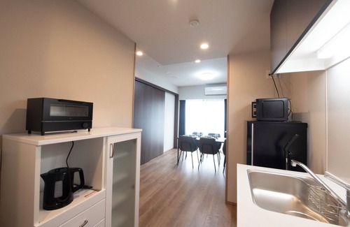 Konohana Condo | THE RISE Osaka Universal Bayside 2LDK ・ 2 beds (max. 4 persons) Nitori C Design 2F-5F