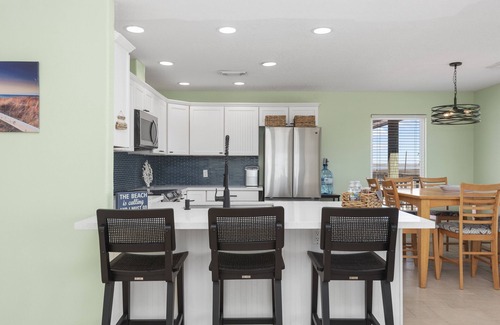 Surfside Beach House | The Rising Sun - 2nd Row - Ocean View Steps from Beach - Pet Friendly 🐶