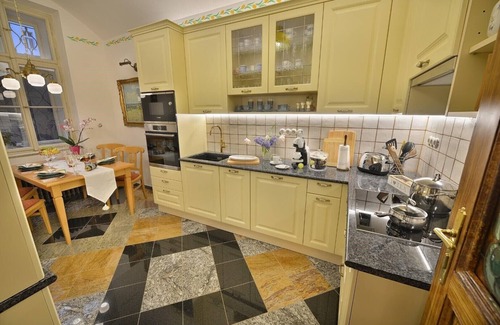 Smichov Apartment | The romantic luxury apartment is located on the ground floor of a house from the year 1890