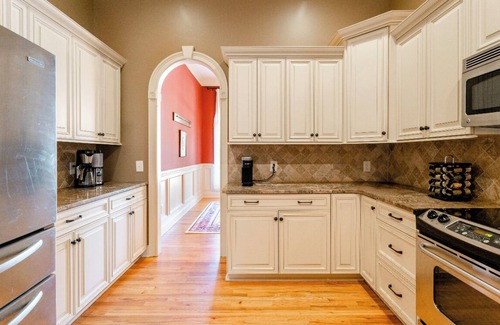 Pinehurst House | The Ross Retreat with hot tub and card table in Pinehurst