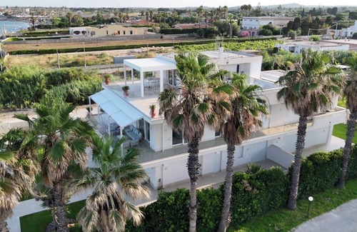Avola Villa | The San Carlo in Val di Noto - Girasole, sea ​view, with swimming pool, parking