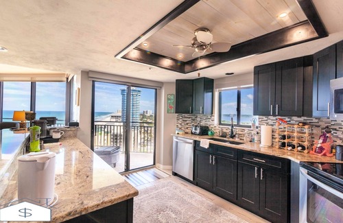 Volusia County Condo | The Sherwin - Lovely 2 Bedroom Oceanview Waves Sweeping Shoreline