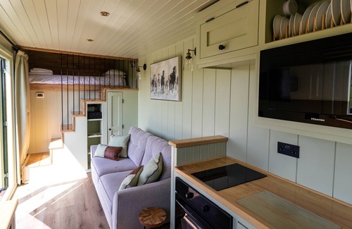Llanfyllin Cabin | The Shire - Luxury Unique Stay, With Private hot tub - 5 Cyfie Farm