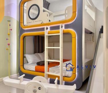Bunga Paya Pantai Apartment | The Shore Kids Wonderland I Family 6-10pax I Kids Friendly I JonkerSt by Alviv Management