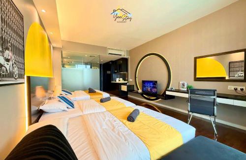 Bunga Paya Pantai Apartment | The Shore Residences 6-10pax/TV videoGame