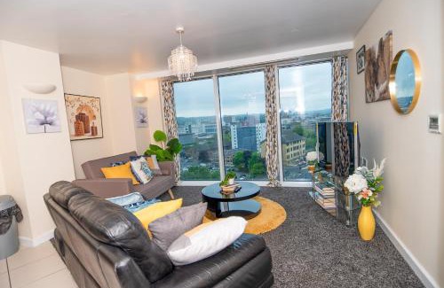 Bradford Apartment | The skyline Luxe - Executive 2BR Retreat in Bradford City Centre