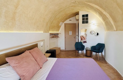 Matera Hotel | The Smile of the Sassi Rooms. Idris Superior Deluxe on Sassi view.