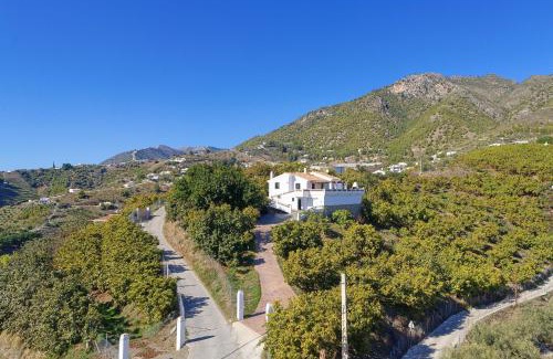 Frigiliana Villa | The Strawberry Villa private pool garden views