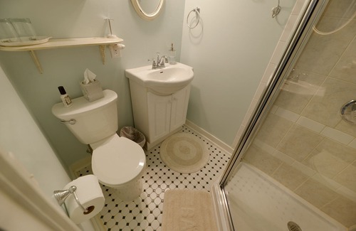 Canandaigua Bed & Breakfast | The Susan B. - King room with shower