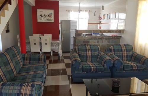 Grand Gaube House | The three bedroom apartment is spacious and affordable.