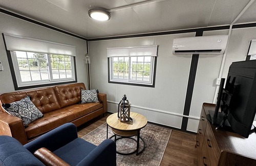 Monahans House | The Total Package: Private Comfort BoxHouse Rental, Monahans, TX