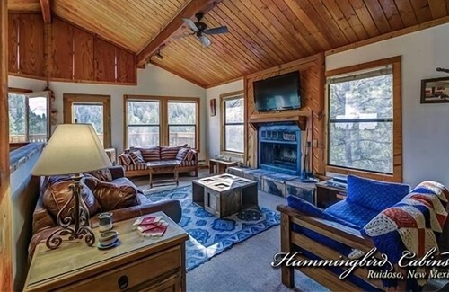Ruidoso Cabin | The Tree House: 'Living above the Trees!'