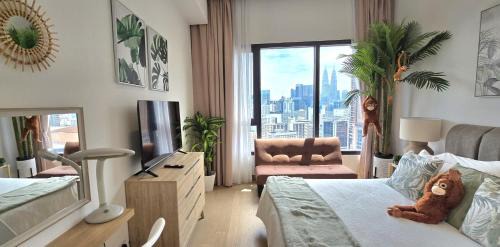 Pudu Apartment | The Tropical Serenity 2BR with Panoramic KL Views