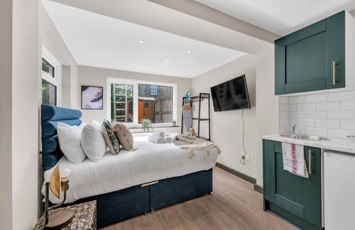 Shacklewell Apartment | The Ultimate Hangout Spot: Modern Studio