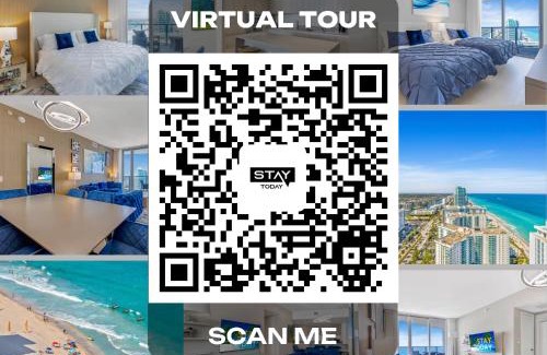 Hollywood South Central Beach Apartment | The Ultimate Resort - BEACHFRONT 2 BEDROOM APARTMENT WITH DIRECT OCEAN VIEW, ROOFTOP POOL, HOT TUB AND GYM