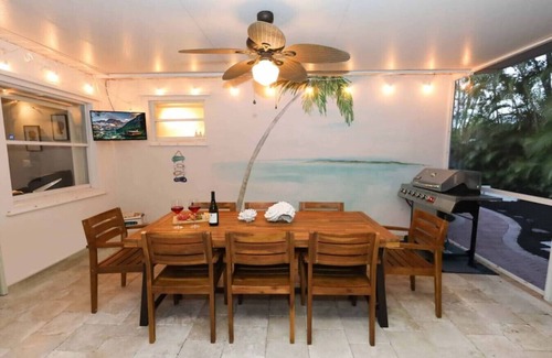 Greenacres Villa | The Utopia Resort Heated Pool Spa Waterfall BBQ Studio and more Hosted by Relaxtay