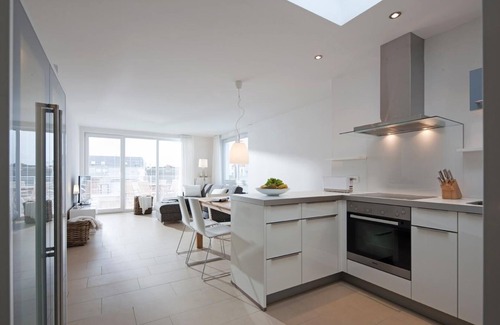 Norderney Apartment | The vacation apartment "Sonnendecks 21" is located in the house "Norderneyer Sonnendeck