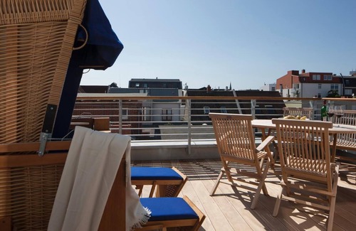 Norderney Apartment | The vacation apartment "Sonnendecks 21" is located in the house "Norderneyer Sonnendeck