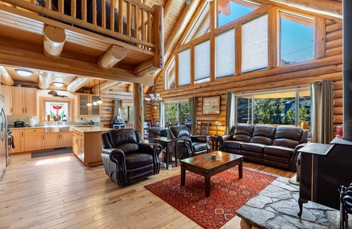 June Lake House | The Village Log Home