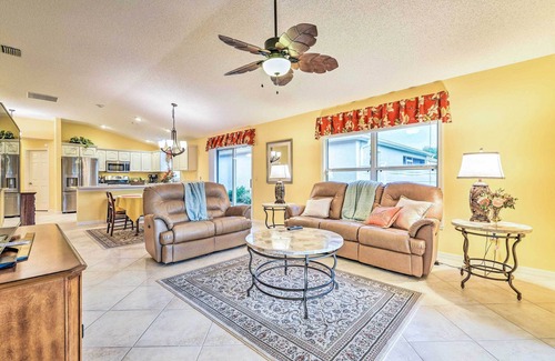 The Villages Villa | The Villages Home on Golf Course Near Lake Sumter!