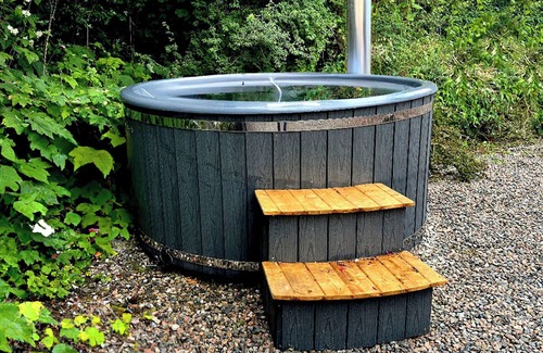 Ballycastle Cottage | The Woods at White Park Bay With a Private hot Tub. Blissful Relaxation Awaits!