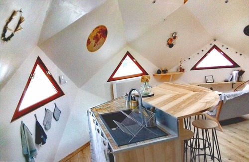 Plainfaing Cabin | The Zome of thatch habitats