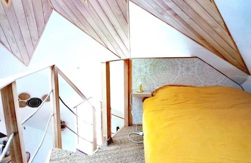 Plainfaing Cabin | The Zome of thatch habitats