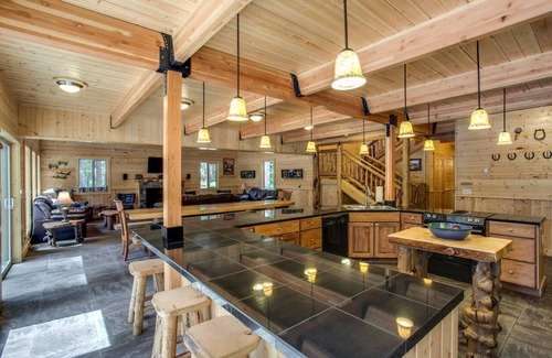 Ardenvoir House | Theater, Hot Tub & River Access. This home was built for big groups!