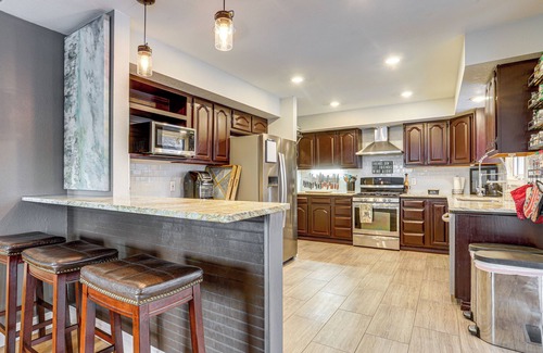 Old Seward - Oceanview House | Theater Room + Fire Pit: Anchorage Family Retreat