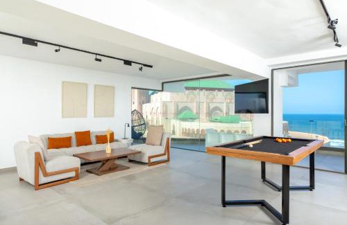 SOUR JDID Apartment | TheCasaEdition - Bel Azur - Sea View & Hassan II Mosqué Residency