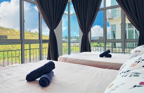 Tanah Rata Apartment | TheFloral Penthouse Night Market Wifi & Netflix