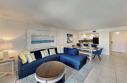 Butler Beach Condo | Third-floor Condo with Patio, Pool, Beach Access, Tennis.